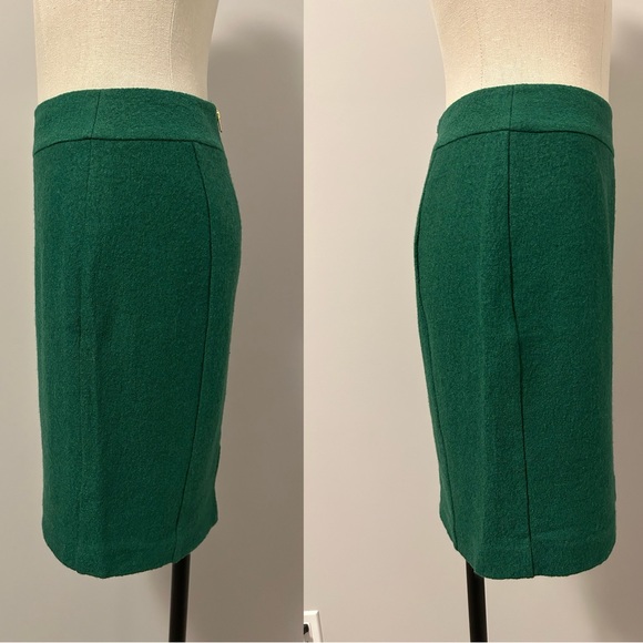 Banana Republic Wool Blend Skirt Sz 0 - Picture 4 of 12